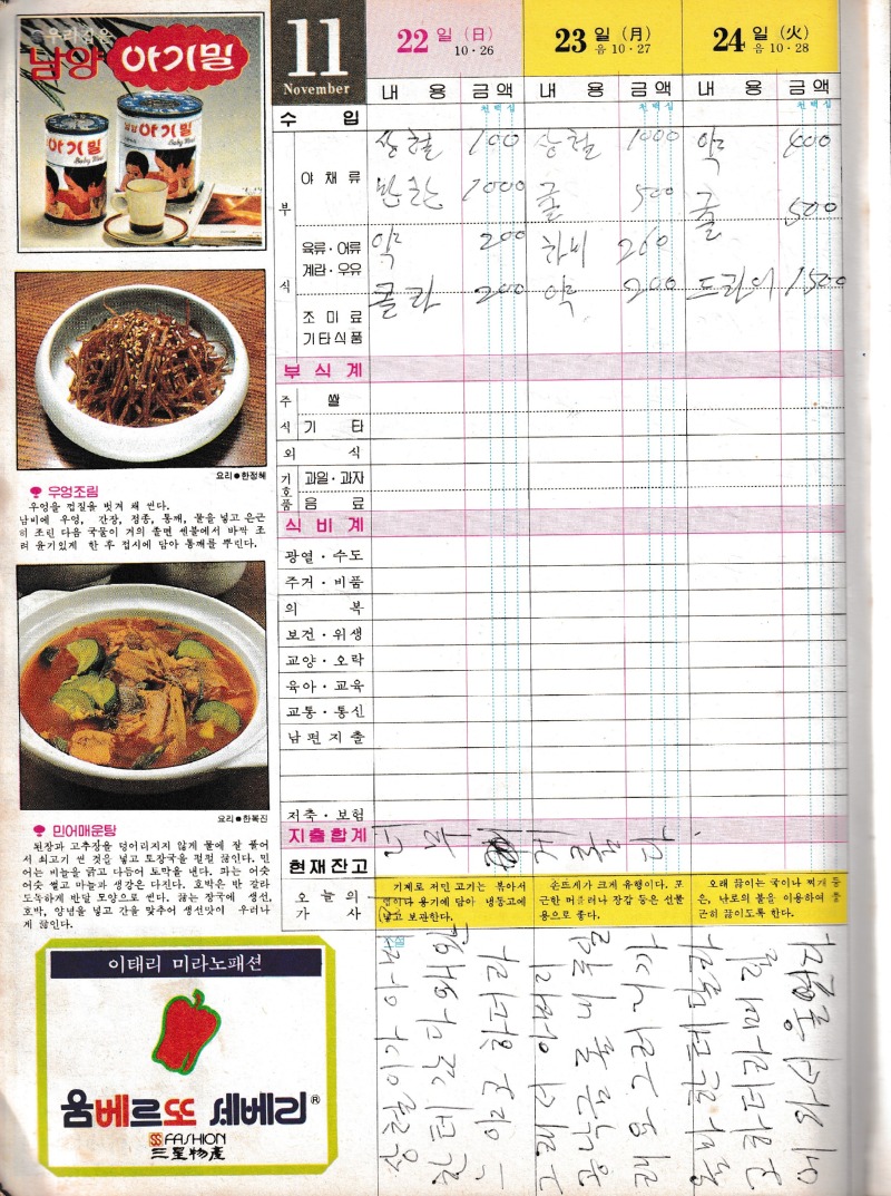 요리·일기 1981 완전칼라版 家計簿 1980 21.jpg